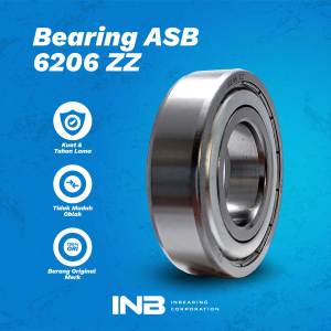 Laker Bearing 6206 ZZ ASB Bearing As Roda Belakang Viar Appktm Htm Kaisar INB Original ASB