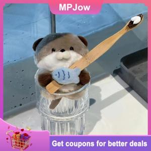 【MPJow】 Cute Little Otter Hug Fish Plush Doll Pendant Doll Gift Gift Cute Girl Heart Creative Gift
