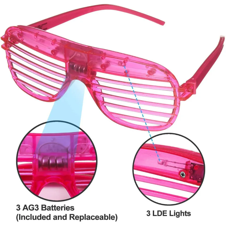 Extreme Glow Lighted Party Sunglasses