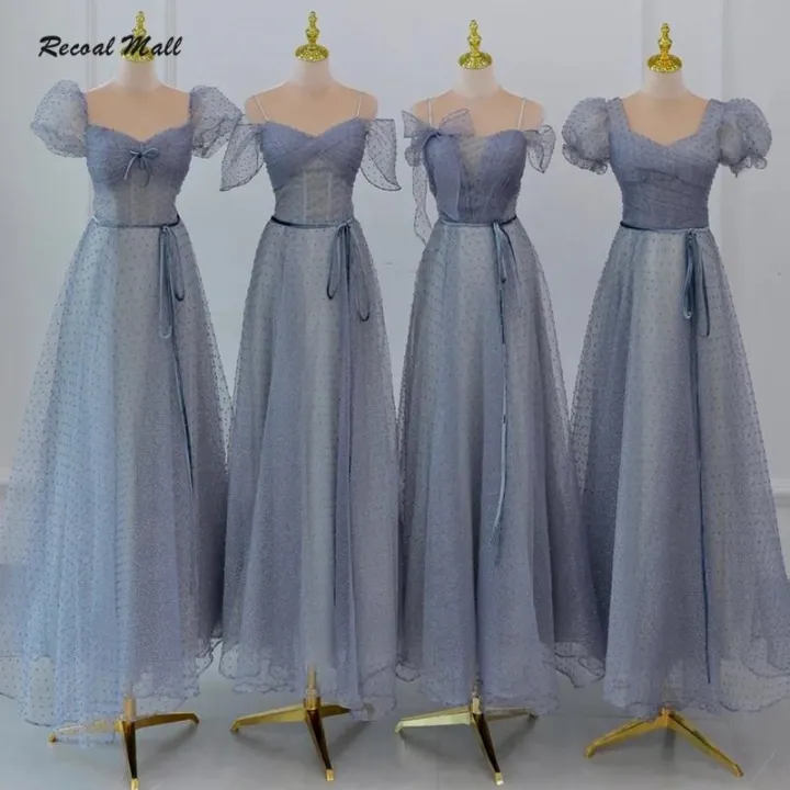 princess polly baby blue dress Women's Summer Short Sleeve Floral Bodycon Dress 2026 Ruched Mesh Wedding  Guest Cocktail Party Maxi Dresses Dusty Blue Medium
