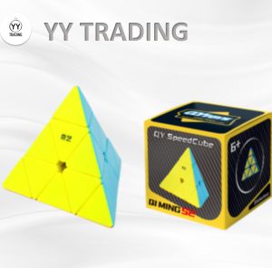 รูบิค สามเหลี่ยม สีสดใสหกสี รูปร่างพีระมิด เด็กชอบ QY  NO.EQY511