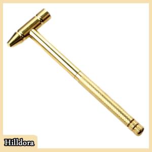 [Hilldora] New 6 in 1 Micro Mini Multifunction Multi Brass Hammer 3 kinds Screwdriver Bits Pocket DIY Tools small round hammer 5 in 1