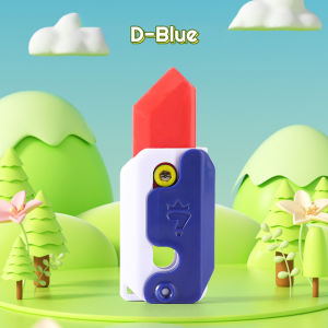 DreamBaby Mainan Pisau Gravity Carrot Knife Guns Cakar Tangan 3D Printing Fidget Toys Mainan Pisau Pistol Wortel Gravitasi