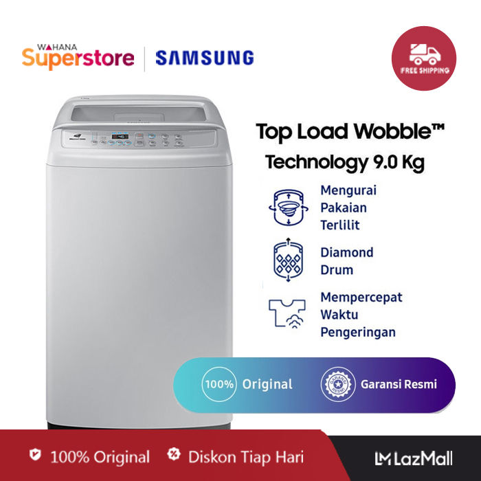 Samsung Mesin Cuci Top Loading 9 KG - WA90H4200SG | Lazada Indonesia