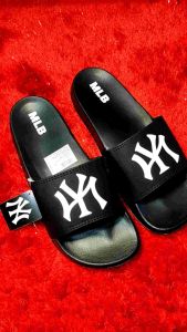 Sandal Slide Pria Wanita mlb new york yankees ny/ SANDAL SLOP MLB NEW YORK Y YANKEES NY / SANDAL PRIA WANITA free PAPER BAG