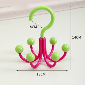 ตะขอเกี่ยวแขวนของ หมุนได้360องศา แขวนเก็บของ ไม้แขวนเสื้อ KT944