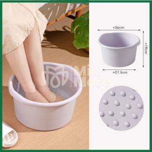 Chậu ngâm chân nhựa có hạt massage dày dặn giá thành rẻ nhiều màu Mixmore