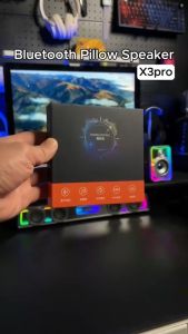 Under Pillow Bluetooth Speaker Better Sleep Mini Sound Audio Player Wireless Connection Timed Shutdown Ultra-Thin
