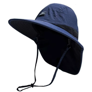 Kids Wide Border Sun Hat Permeable Light Weight Hat Outdoor Fishing Hat for Outdoor Activity