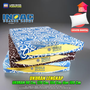 Kasur Busa INOAC Garansi 10 Tahun Ukuran Jumbo Awet Tahan Kempes - Single 200x200 200x180 200x160 200x145 200x120 200x90 cm / INOAC Kasur Busa