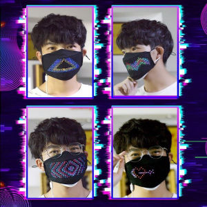 BOSHUO LED Caps Display Screen Bluetooth Editable Cool Hat RGB Screen Programmable APP Control LED Scrolling Light Led Sign