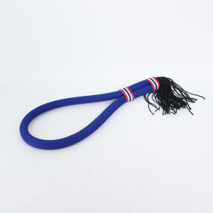 มงคลไหว้ครูมวยไทย แดง/น้ำเงิน พลาสติกหุ้มด้วยผ้า