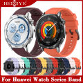 Đối với for huawei watch GT 5 Pro 46mm Dây đeo GT5 Dây silicon mềm Đồng hồ thông minh Thể thao Dây đeo đồng hồ ban đầu Thay thế Dây đeo huawei watch GT 5 46mm GT 4 GT 3 Pro 43mm 46mm. 