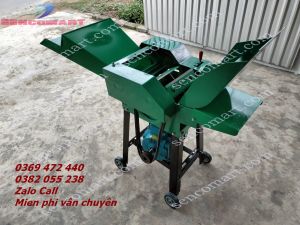 Máy băm cỏ voi băm rơm cây ngô mía... làm thức ăn chăn nuôi làm phân vi sinh