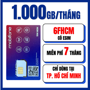 (TRỌN GÓI 1 NĂM) Sim 4G 5G Mobifone Miễn Phí Truy Cập YTB Không Giới Hạn Vào Mạng Tốc Độ Cao Thả Ga 12FD60 12MDT50 12MDT150 MDT255 MDT350 12F200 12MFY100 12MXH80Y 12FHN 12FHCM 6FHN 6FHCM | FREESHIP - CHƯA KÍCH HOẠT