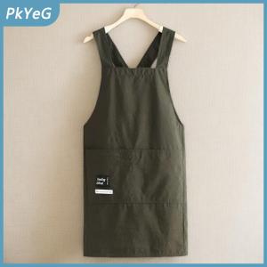 PkYeG Tạp dề nhà bếp khi nấu ăn thoáng khí bền bỉ tạp dề đeo ngang hông cho người lớn chống bám bẩn chất liệu mềm mại trang phục làm việc nhà hàng dùng trong gia đình