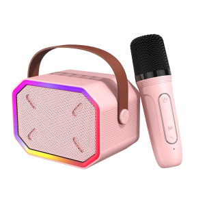 Loa Karaoke Bluetooth P3 KOLEAD Kèm 1- 2 Micro Không DâyÂm Thanh Siêu HaySang Trọng Nhỏ Gọn Tiện Lợidễ dàng mang theo