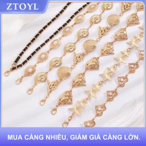 【ZTOYL】 Cổ Điển Hình Bầu Dục Craved Kim Loại Chuỗi Thắt Lưng Cho Phụ Nữ Retro Phong Cách Tinh Tế Màu Vàng Mạ Vành Đai Chuỗi Thời Trang Đồ Trang Sức Cơ Thể Quà Tặng