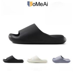 UoMeAi Sandal Selop Wanita Kekinian Sandal Slip On Tebal Sandal Karet Wanita Empuk Fashion