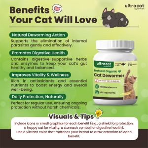 Organic Dental Hygiene for Cats & Dogs Ultracat&Dog – 100g Powder