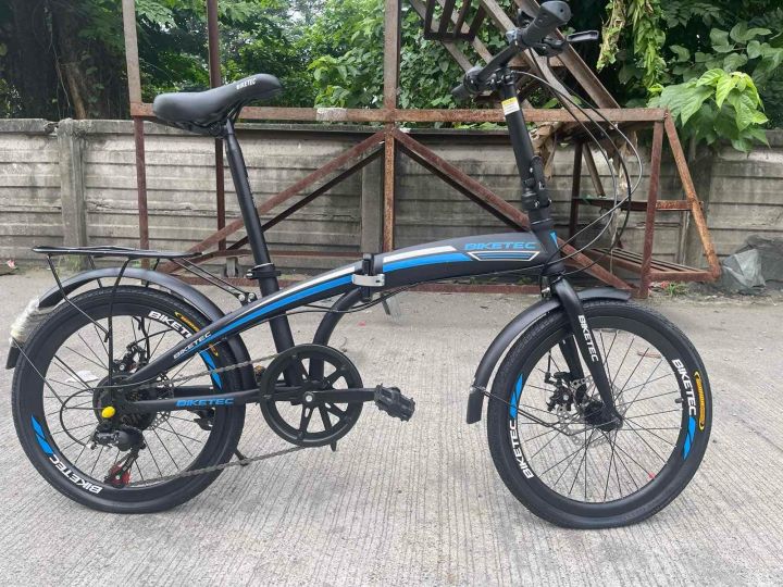 Shimano 7-Speed Folding Bike Folding Bike 20 Inch Adult Bicycle