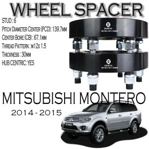 ERMETIQ WHEEL SPACER for MONTERO 2014-2015 GEN2 ALUMINUM CAST MATERIAL WITH HUB CENTRIC