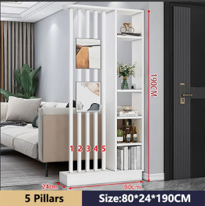 ALIVIA. Multi-layer storage rack for entrance Living room partition cabinet Screen rack Storage rack