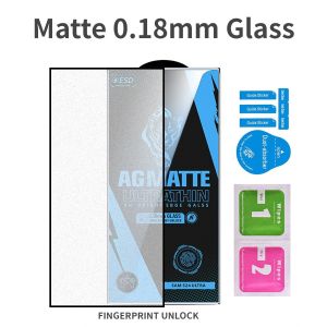 [Hỗ trợ mở khóa bằng vân tay] phim bảo vệ màn hình kính cường lực phủ keo toàn bộ siêu mỏng cho Samsung Galaxy S25 Ultra S24 S23 + S22 S21 Plus