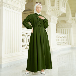 Maxy Tresna Shakila Busui Friendy Gamis Kondangan Wanita Muslim Elegan By Demore