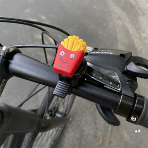 SERENEGLOW Cute Cartoon Hamburger Bike Bell Loud Sound for Kids Bicycle Accessories