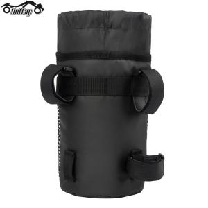 Bike Bottle Holder Waterproof Cycling Water Bottle Carrier Portable Kettle Pack MTB Kettle Handlebar Bag for Electric Bike Scooter