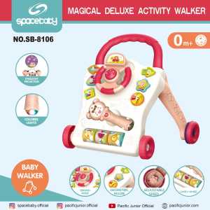 Push Walker Bayi Baby Walker SB-8106: Alat Bantu Jalan Bayi Musik