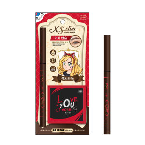 Mee XS Slim Inner Liner //ดินสอเขียนขอบตาหัวสลิม ไม่แข็ง ไม่เจ็บตา เนื้อเจล // แถมบลัชออน