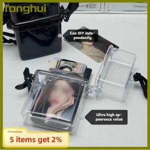 fanghui Ins Idol Photo Card Storage Box Decorative Photocard Storage Box Waterproof Photo Picture Collect Holder Message Organizer Box