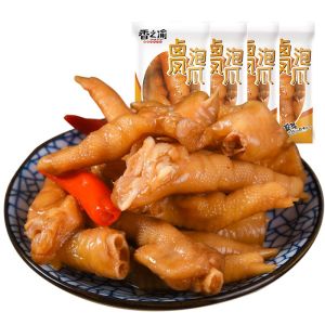 Xiangzhiyu Marinated Chicken Feet 250g/500g Marinated Snacks Spicy Marinated Chicken Feet Chicken Feet Cooked Food Spicy Net Red Snacks Instant