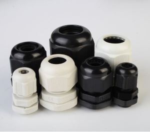 [Bộ 10 cái] Ốc siết cáp bảo vệ dây điện bằng nhựa màu trắng PG7 PG9 PG11 PG13.5 PG16 PG19 PG21