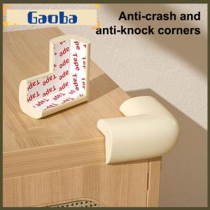 gaoba 4Pcs Baby Table Corner Protector Safety Protection Guards Child Kids Furniture Edge Cover Pad Corner Bumper Anti-collision Foam