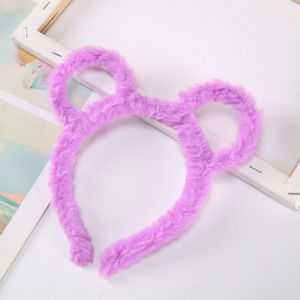 Bayar Di Tempat - Bando Lucu Karakter Hewan Bulu Halus / Bando Motif Kuping Kelinci Beruang