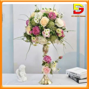 Bình Hoa Mạ Vàng Trang Trí Bình Hoa Decor Tiệc Cưới Sự Kiện Party Cao Cấp LL-371