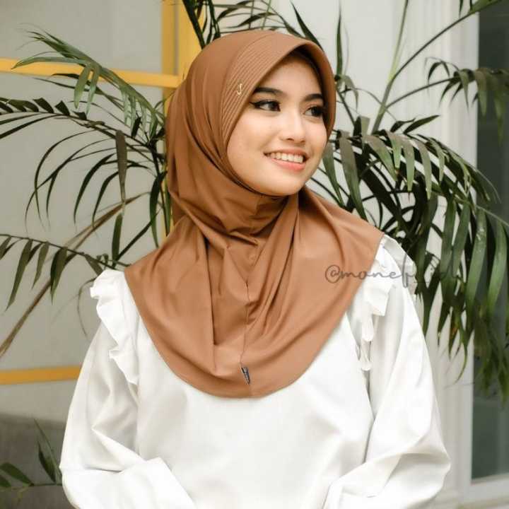 hijab bergo jersey