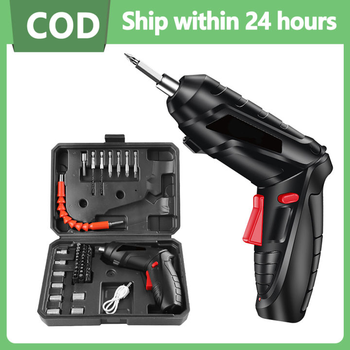 Cordless Electric Drill Screwdriver,Impact Drill 12V 1800mAh ...