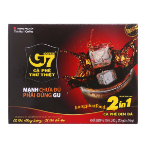 Trung Nguyen G7 2 in 1 2 boxes (15 sachets per box) Halal