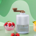 Portable Mini Manual Ice Crusher Ice Shaver Machine Snow Crushed Hand Crank Ice Breaker Household. 