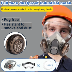 Full Face Industrial Masks Anti Industrial Construction Dust Coal Mining Dust Mask Full Face Gas Mask