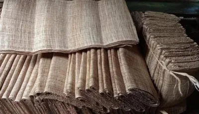 Natural Abaca Burlap Per Yard for DIY Projects