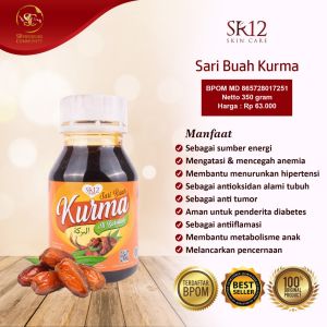 SARI BUAH KURMA AL BAROKAH SR12 ASLI MENINGKATKAN STAMINA ATASI ANEMIA MENAMBAH HEMOGLOBIN TROMBOSIT