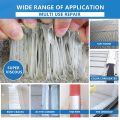 SALE Waterproof Tape Sealant Waterproof for Roof ORIGINAL Aluminum Foil Butyl Rubber Tape Self Adhesive High Temperature Resistance Waterproof for Roof Repair Stop Leak Sticker Tape  Super Tape Original (5CM X 5M / 10CM X 5M / 15cm X 5M / 20CM X 5M). 