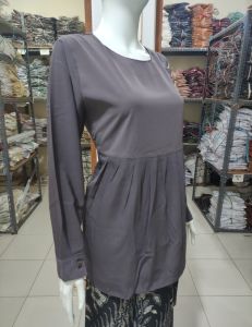 Atasan Kebaya Kutubaru Modern Jasmine Bahan Baloteli Premium Motif Laser Cut Mewah Lengan 7/8 Aneka Warna Senada | Pakaian Wisuda Acara Pesta Kondangan Tunangan Wanita Elegan Cantik Kekinian