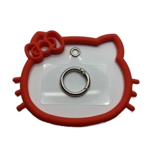 QWWRG Wristband Strap Cute Phone Keychain Phone Lanyard Silicone Lanyard Phone Anti-Lost Bracelet Phone KT Hanging Ring For Mobile Phone Cat Hanging