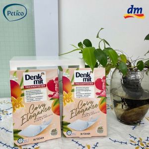 Giấy Thơm Quần Áo Denkmit Mùi Hương Dịu Nhẹ Dùng Cho Máy Sấy Tủ Quần Áo Hàng Đức